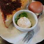 珈琲 庵 - ポテトサラダ