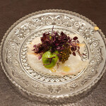 イル アオヤマ - あずきマス、オシュトラッキャビア、あかみね唐辛子