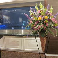 銀座アスター お茶の水賓館 - 立派な盛花
