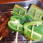 かわ屋 - 焼きピーマン