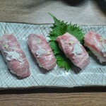 味の蔵どんつく - 仙台牛握り