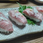 味の蔵どんつく - 仙台牛握り