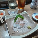 味の蔵どんつく - 鯛刺し