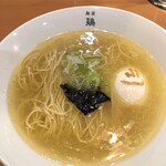 麺屋 鶏ノ湯 - 鶏出汁が濃くて絶妙の塩味！味玉がトロトロ！