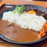キッチン杏 - 名物 どてたまカレー☆