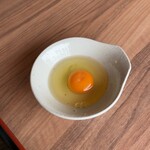 焼肉 しゃぶしゃぶ 石田屋。 - すき焼き用の卵