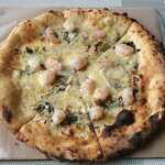 石窯pizzaのがにっちょ - エビマヨジェノベーゼ