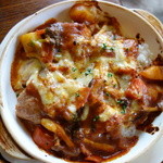 風の谷 - ハンバーグチーズドリア（ランチ￥1280）量多し