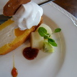 風の谷 - サービスランチのドルチェは少し豪華な内容。