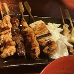 焼き鳥 庭鳥 - 焼き鳥盛り合わせ