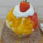 天然氷のかき氷 ひめじ官兵衛堂 - 