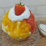 天然氷のかき氷 ひめじ官兵衛堂 - 