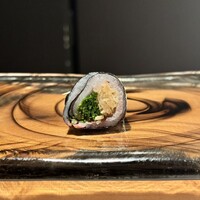 熟成鮨利他 - 薬味巻き