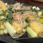 しのちゃん - 若松産ヤングコーンの餡掛け