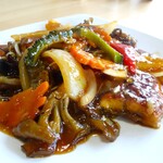 中華ダイニング SCENT - うなぎの四川薬味炒め