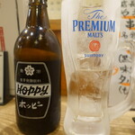 串カツの中村屋 - 黒ホッピーセット