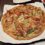 明洞のり巻 - 海鮮ネギチヂミ　￥1,500-