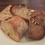 ルブトン - バゲット、胡桃パン