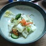 味の蔵どんつく - 漬物