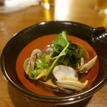 穂の国 - あさりの酒蒸し 