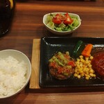 ハンバーグ・ステーキ&J - 100g×100gのＷハンバーグセット