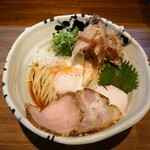 みなみ食堂 - ひや出汁まぜそば・醤油