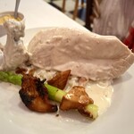 ブション - 鶏胸肉ソーススプレューム。本当に美味しい！