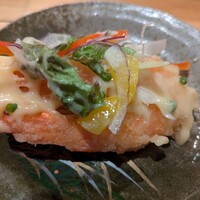 兼平鮮魚店 中洲はなれ - ソフト  ソフトシェルクラブの唐揚げ  660円シェルクラブ