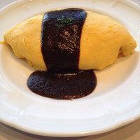 厳選洋食さくらい - オムライス ハーフ デミグラスソース