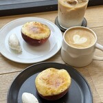 リトロ - リトロの深煎り珈琲(ラテに変更150円)