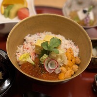 京都 下鴨茶寮 北のはなれ - 海鮮丼