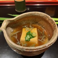 室町 和久傳 - 玉子豆腐アップ