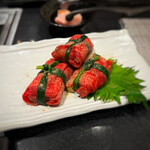 焼肉 川かみ - 縛りタン　¥700