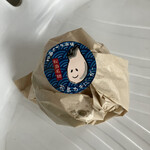 松島さかな市場 - シールが可愛いですね。