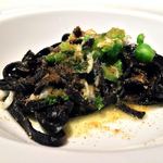 ウィズ ザ スタイル フクオカ - イカ墨パスタ