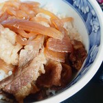 やぶ善 - 玉ねぎの色を見ただけで、その濃厚さが判る。