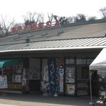 津田の松原サービスエリア 下り ショッピングコーナー(売店) - 2014年の外観