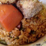 本石亭 - ニンジン、鶏肉塊２個、ジャガイモ