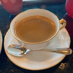 那古亭 - 食後のホットコーヒーです