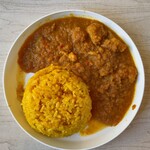 喫茶サンセットタウン - りんごで作ったお子さまカレー