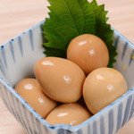 鵪鶉蛋的日式西式鹹菜