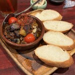 個室居酒屋 獏々堂 - まぁぼぅ茄子アヒージョ