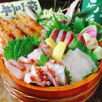 海鮮個室 日本酒 目から鱗 松山本店 - 