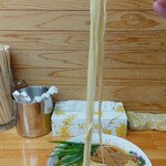 中華そば専門店 笠北 - 笠岡ラーメン 大盛り (税込)800円 ※麺の状態 (2024.07.08)