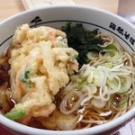 Hakone Soba - 2014, Mar　かき揚げ、お辞儀しちゃってます