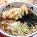 Hakone Soba - 2014, Mar　かき揚げ、お辞儀しちゃってます