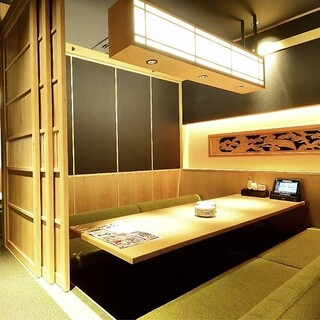 完全個室を多数ご用意しております。