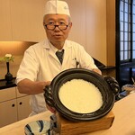 山玄茶 - 大将のご実家、滋賀県日野町の近江米が炊けました〜•*¨*•.¸¸♬︎