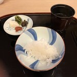 山玄茶 - まずは何もつけずにそのまま♥️梅干しと一緒にシンプルイズベスト！