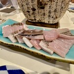 炭焼き 昼夜ん - 生アナゴのぶつ切り